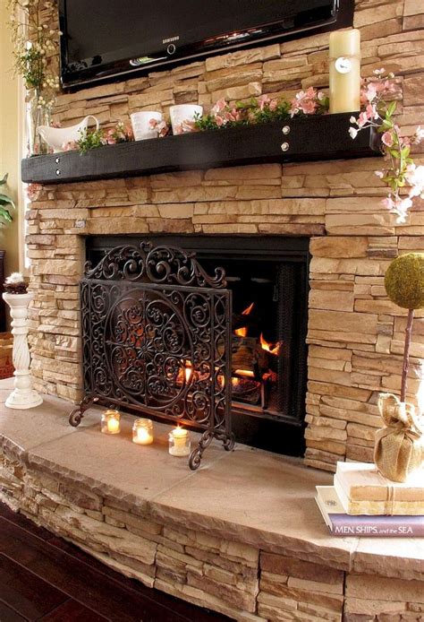 60 Ideas About Rustic Fireplace 5 Home Fireplace Stone Veneer
