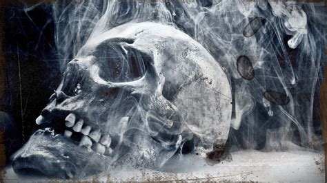 Dangerous Hd Wallpaper Smoke Skull 57 Images
