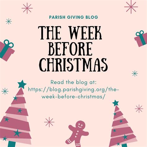The Week Before Christmas Parish Giving Blog