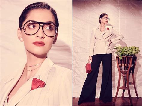 Sonam Kapoor Suits Up For Her Latest Instagram Photos