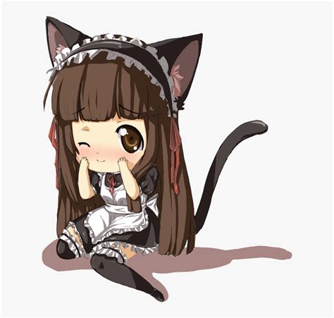 Anime Chibi Maid Png Transparent Png Transparent Png Image Pngitem