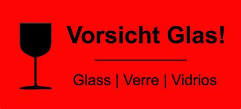 Kostenloses musterset im führenden aufkleber shop von aufkleberdrucker.de! Vorsicht Glas Aufkleber Zum Ausdrucken