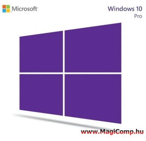 Microsoft Windows 10 Pro 64bit Magyar Oem Fqc 08925 Budapest