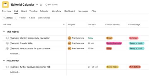 How To Create A Great Content Calendar 4 Free Templates