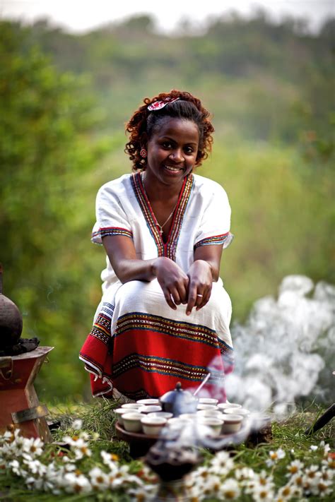 Coffee Ceremony Ethiopia Ethiopian People Ethiopian Coffee