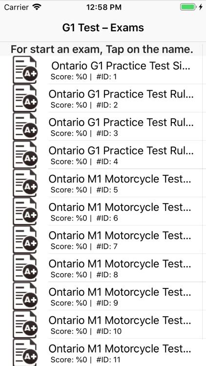Ontario G1 Driver License Test By Ahmet Baydas
