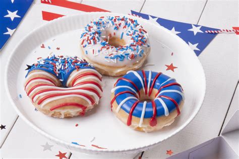 Krispy Kreme Gets Patriotic For Independence Day 2019 06 24 Bake