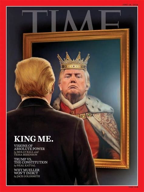 New york times everyday today's press covers kiosko.net. President Trump is dressed as a king on the new Time ...