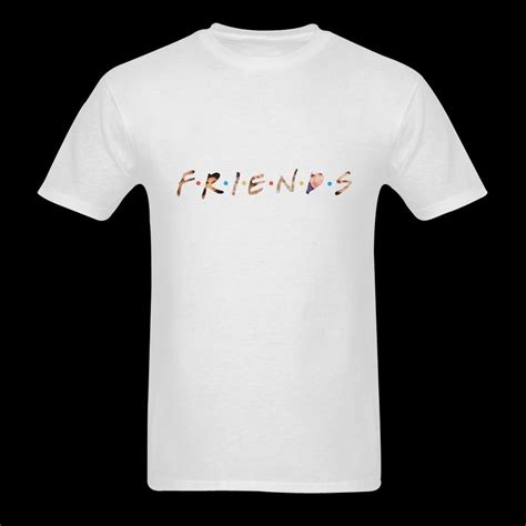 Friends Tv Series Logo 2gildan Mens T Shirt Usa Size Cool Tshirt
