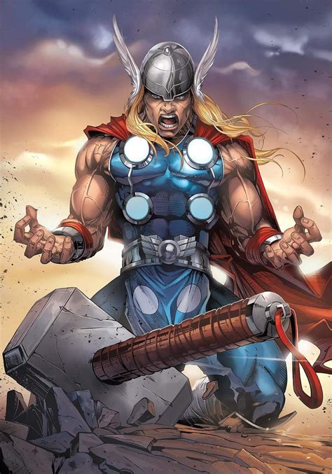 Pin By Tony Tzanoukakis On Tony Artworks Thor Comic Art Marvel Thor