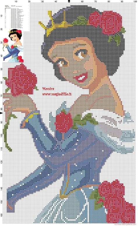 Princess Snow White Cross Stitch Pattern Cross Stitch Pinterest