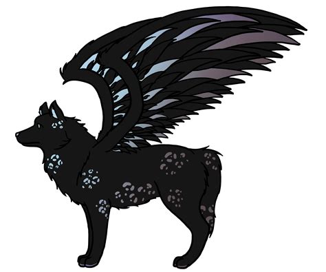 Winged Wolf 4 By Tblick On Deviantart
