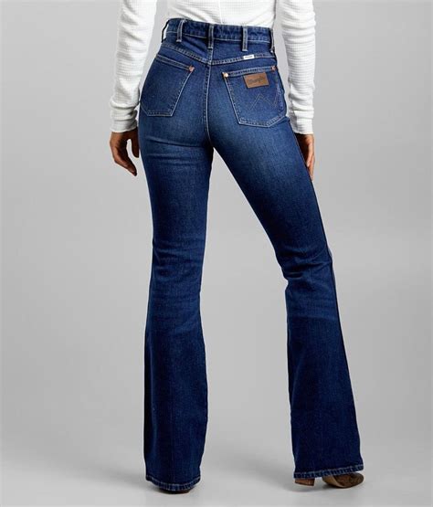 Wrangler Women S High Rise Bootcut Jeans Kirsten Street