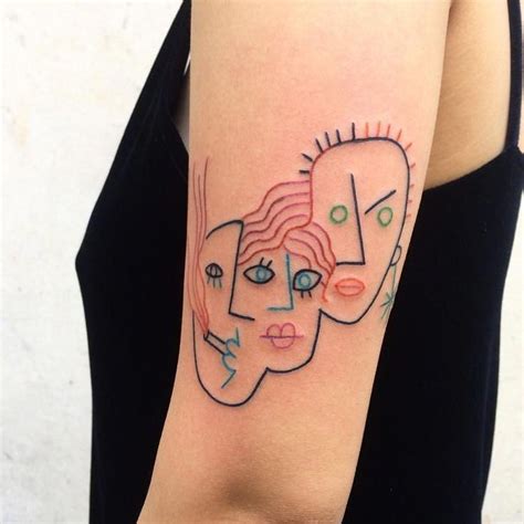 Modern Tattoo Minimalisttattoos Face Tattoos For Women Minimalist