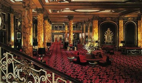 1970s The Lobby Of The Fairmont Hotel Fairmont Hotel Vintage
