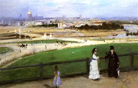 Wallpaper Landscape Picture Edouard Manet Berthe Morisot View Of