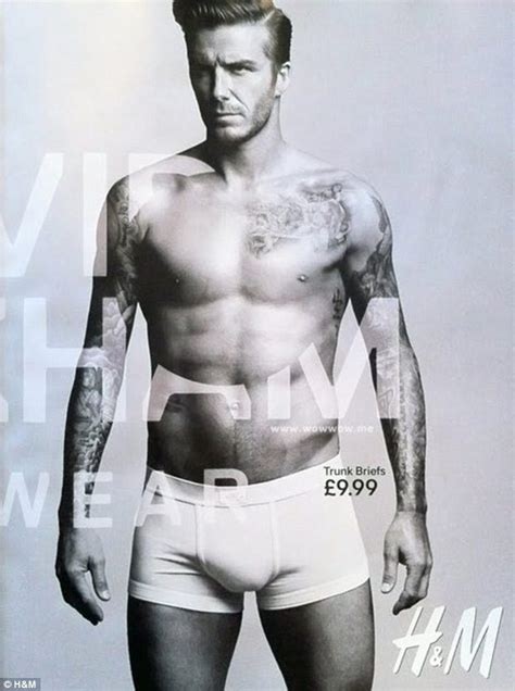 David Beckham Shows Off His Impressive Package Again As He Models His