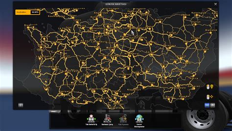American Truck Simulator All Dlc Map