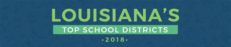Top School Districts In Louisiana 2018