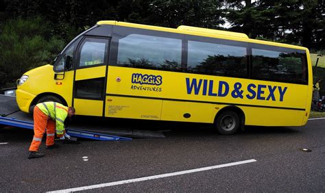 Man In Hospital After Wild Sexy Bus Crash On A