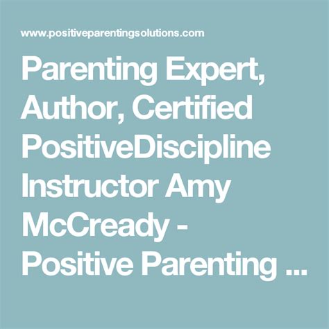 About Amy Positive Parenting Solutions Positive