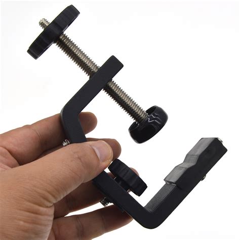 Universal C Clamp Clip Mount Stand W 14 20 Screw For Camera Monitor