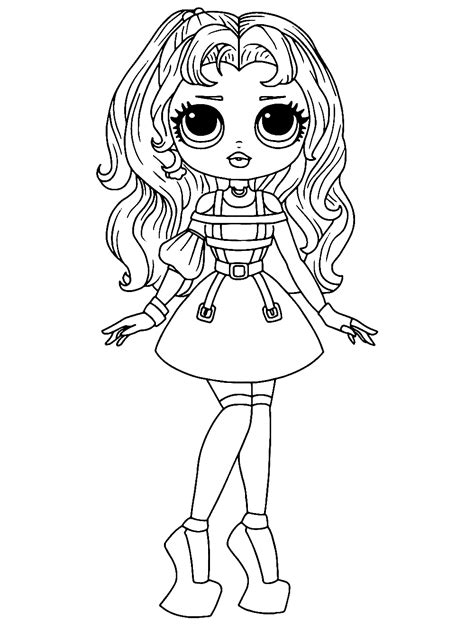Lol Omg Coloring Pages Free Printable Coloring Pages
