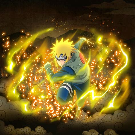 Minato Namikaze Yellow Flash Of The Leaf Naruto