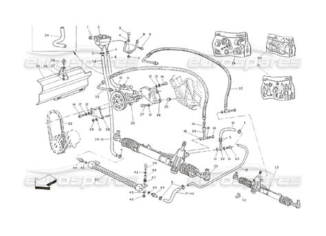 Maserati Shamal Shamal 036 1 Power Steer System With Radiator Aft Ch Part Diagram