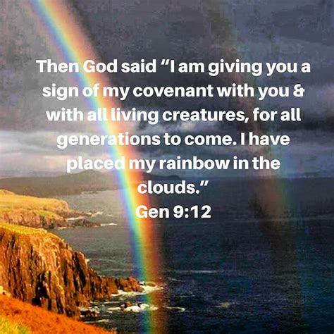 Rainbow God S Promise Quote Shortquotescc