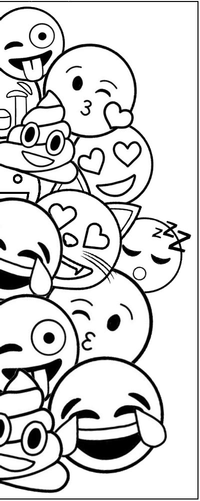 Emoji Coloring Pages To Print Emoji Coloring Pages Free Kids Kleurplaten