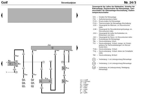 Pin 1 temp pin 2 temp. Schaltplan Klimaanlage Golf 4 - Wiring Diagram