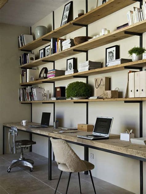 21 Awesome Home Office Bookshelf Design Ideas For Your Home