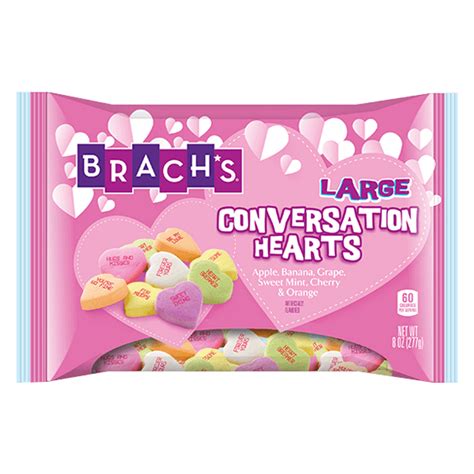 Brachs Large Conversation Hearts 454g