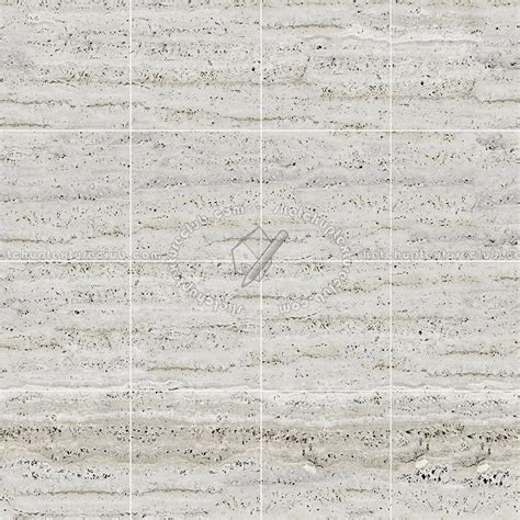 Silver Travertine Floor Tile Texture Seamless 14778