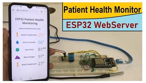 IoT Based Patient Health Monitoring On ESP32 Web Server