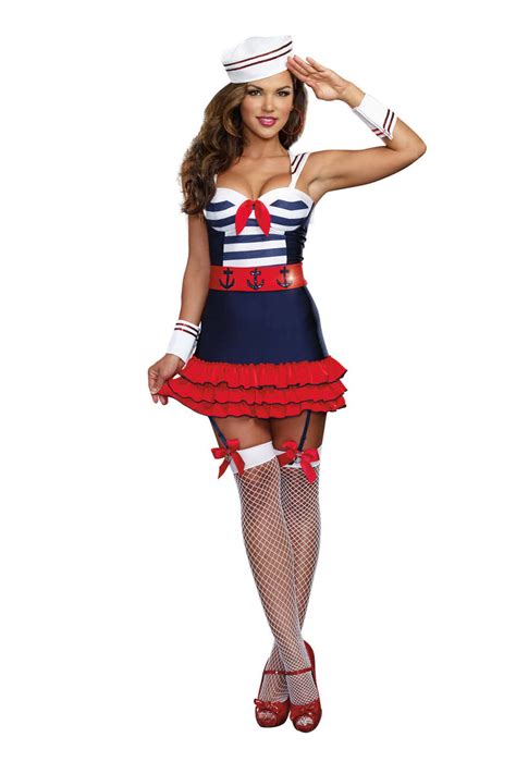 sailor s delight women s costume by dreamgirl foxy lingerie