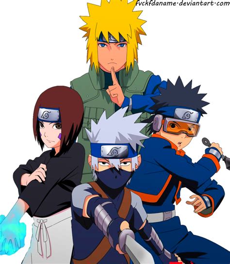 Team Minato By Fvckfdaname On Deviantart Naruto Shippuden Sasuke