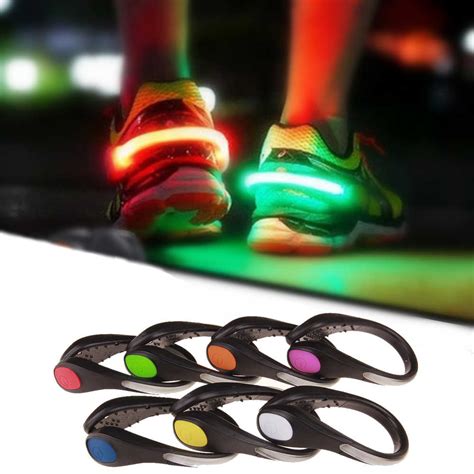 Led Luminous Shoe Clip Outdoor Bicycle Night Running Sports Game Safety