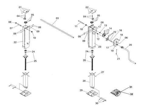 The Ultimate Guide Understanding The Semi Trailer Landing Gear Diagram