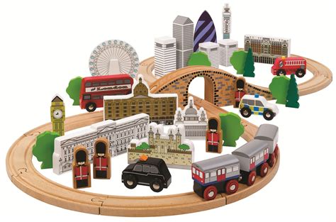 Sold and shipped by spreetail. Kids Train Set, Wooden Train Set, City of London