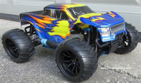 Rc Nitro Gas Monster Truck Hsp 110 Scale 4wd 24g Rtr 70191