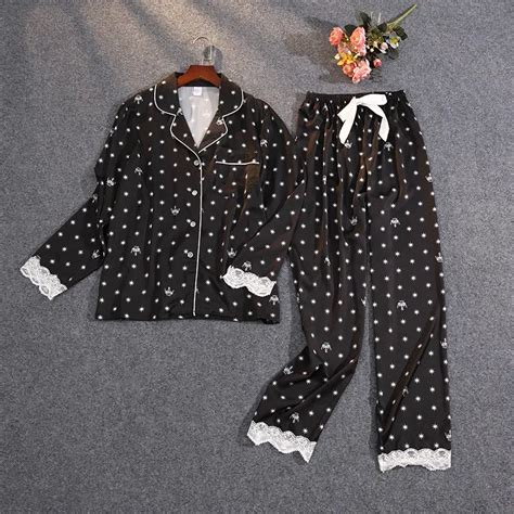New Lisacmvpnel Womens Summer Two Piece Suit Pajamas Ice Silk Satin Thin Outwear