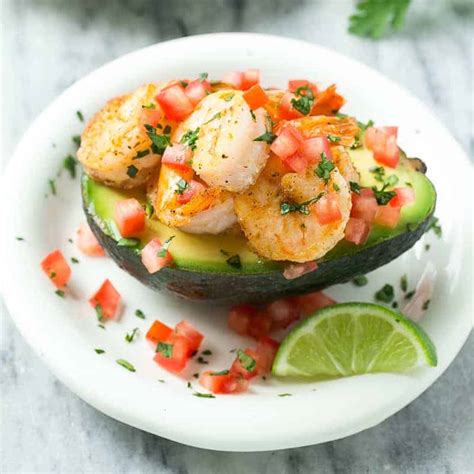Stuffed Avocado Recipe With Shrimp Low Carb Healthy