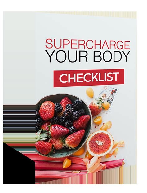 Supercharge Your Body 77 Page Printable Book Plus Bonus Etsy