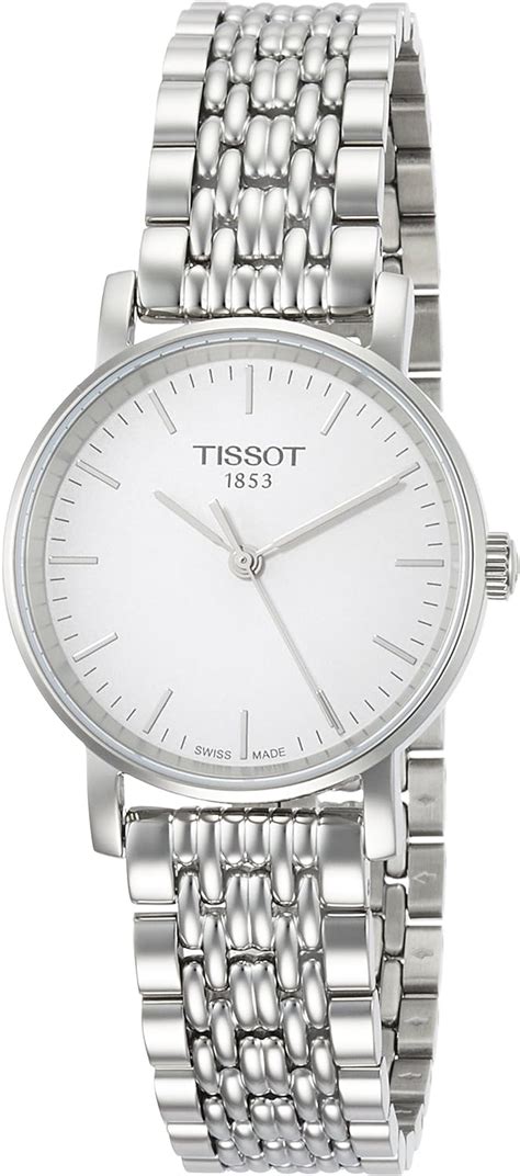 Tissot Womens T1092101103100 Everytime Silver Watch Tissot Amazonca