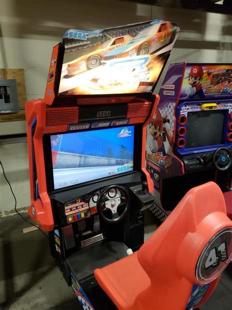 Sega Racing Classic 32 Lcd Driver Arcade Game