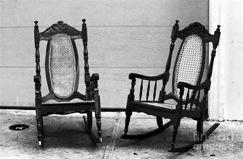 Two Rocking Chairs Photograph By John Rizzuto