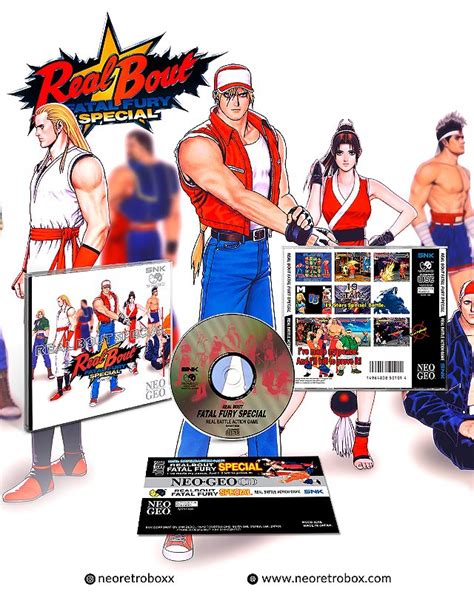 Real Bout Fatal Fury Special Neogeo Cd Neogeo Cdz Compativel