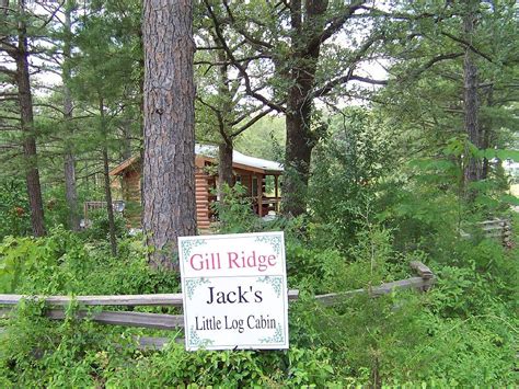 The windows of every room look out directly on the river. Jack's Log Cabin Near Meramec River in Quiet Wooded ...